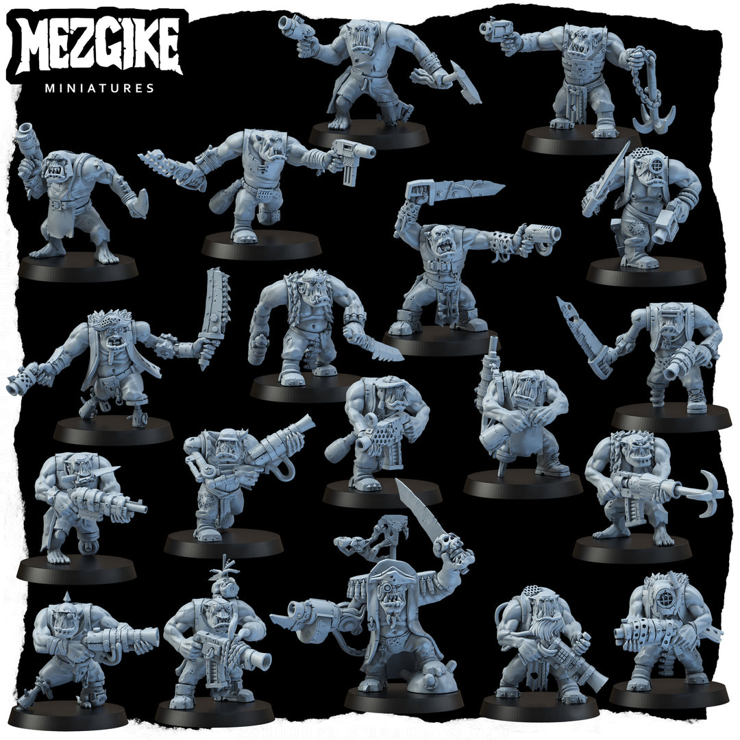 Freebooterz mob - multipart set (Digital Download) – Mezgike