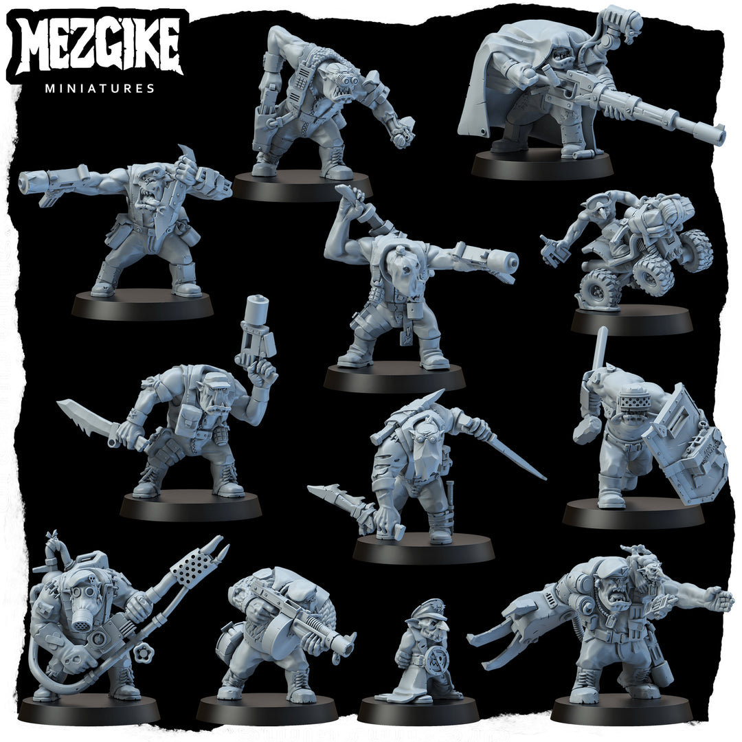 SAS Boyz Mob - (Digital Download) – Mezgike Miniatures
