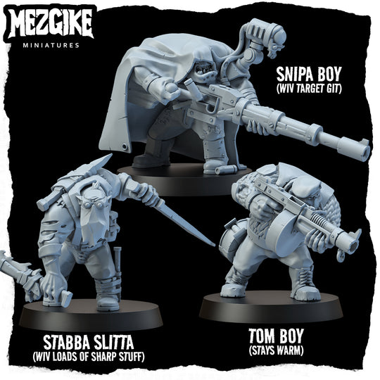 SAS Boyz Mob - (Digital Download) – Mezgike Miniatures